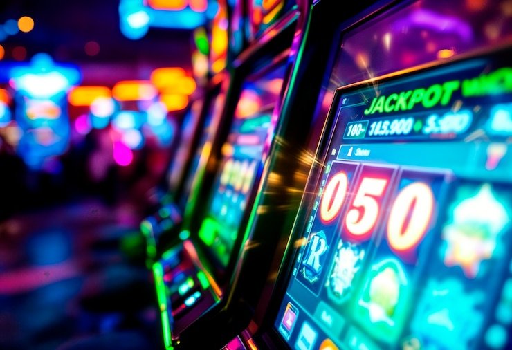 Meja baccarat CQ9 Meja baccarat dengan kartu dealer dan pemain terlihat jelas