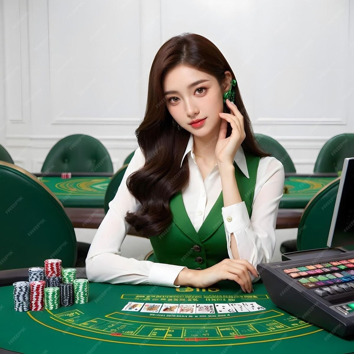 Teen Patti di yos777 dengan dealer langsung dan antarmuka taruhan yang jelas